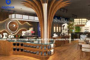 MOON SUSHI BAR - THIẾT KẾ 3D 