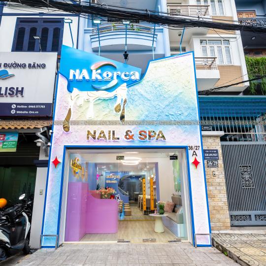 N.A  K.O.R.E.A  NAIL & SPA (THI CÔNG 1)