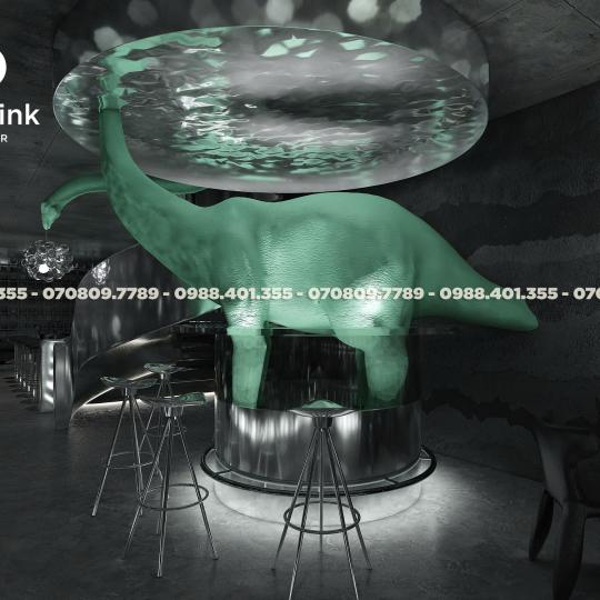 TUPSHY COFFEE BAR - THIẾT KẾ 3D 